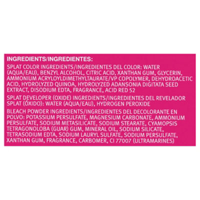 Splat Pink Fetish Hair Color Kit - Each - Image 3