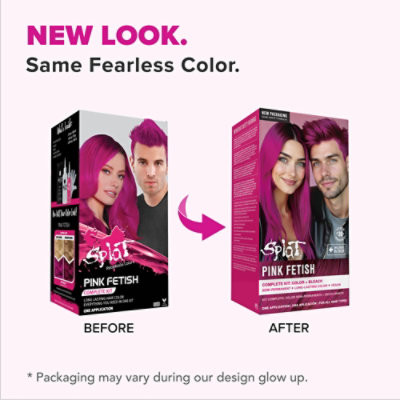 Splat Pink Fetish Hair Color Kit - Each - Image 3