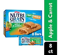 Nutri-Grain Soft Baked Breakfast Bars Made with Whole Grains Apple and Carrot - 9.8 Oz 8ct