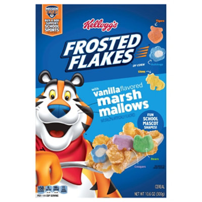 Kellogg's Frosted Flakes Original with Vanilla Flavored Marshmallows Breakfast Cereal - 10.6 Oz - Image 4