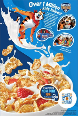 Kellogg's Frosted Flakes Original with Vanilla Flavored Marshmallows Breakfast Cereal - 10.6 Oz - Image 7