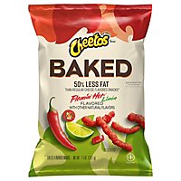 Cheetos Baked Cheese Flavored Snacks Flamin Hot Limon - 7.625 OZ - Image 3