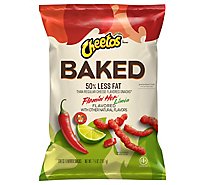Cheetos Baked Cheese Flavored Snacks Flamin Hot Limon - 7.625 OZ