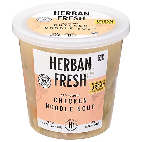 Herban Fresh Chicken Noodle Soup - 23.5 OZ