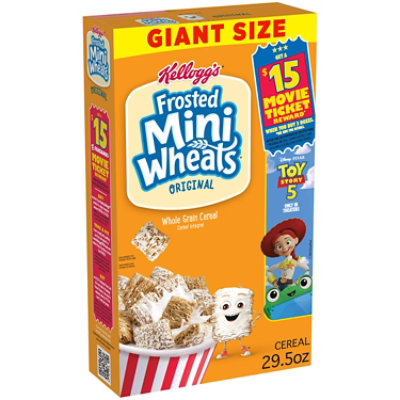 Kellogg's Frosted Mini-Wheats Original High Fiber Breakfast Cereal - 29.5 Oz