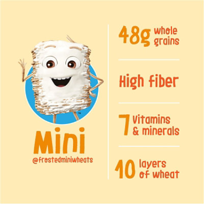 Kellogg's Frosted Mini Wheats High Fiber Original Breakfast Cereal - 29.5 Oz - Image 5