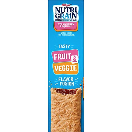 Nutri-Grain Soft Baked Strawberry and Squash Whole Grains Breakfast Bars 8 Count - 9.8 Oz - Image 6