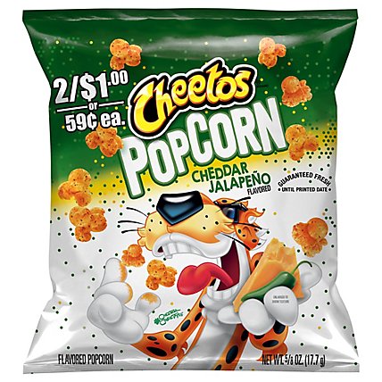 Cheetos Cheddar Jalapeno Popcorn - 0.625 Oz - Image 1