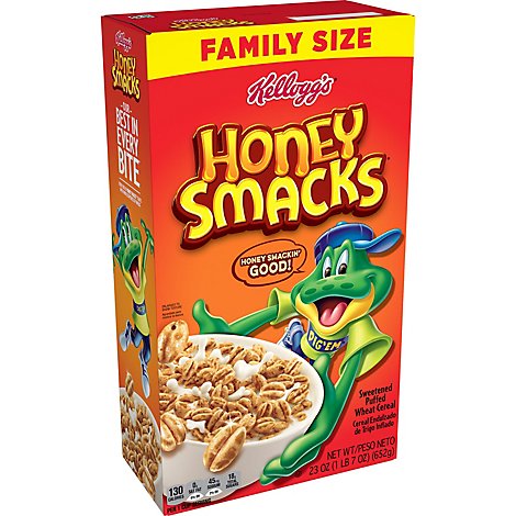 Kelloggs Smacks Cereal - 23 OZ
