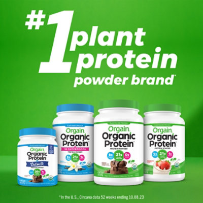 Orgain Organic Protein Superfoods Powder Plant Based Creamy Chocolate - 17.92 OZ - Image 4