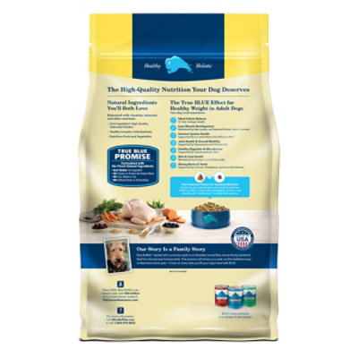 Blue Buffalo Life Protection Formula Adult Healthy Weight Dry Dog Food - 5 Lb - Image 2