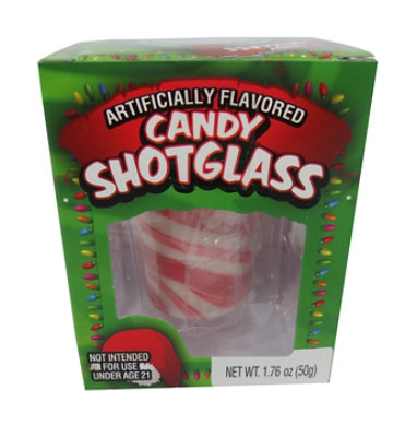 Candy Shot Glass Each Christmas - 1.76 OZ - Image 1