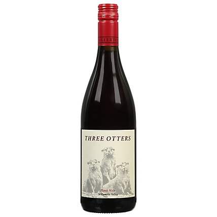 Fullerton Three Otters Pinot Noir Wine - 750 Ml - Image 2