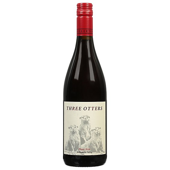 Fullerton Three Otters Pinot Noir Wine - 750 Ml
