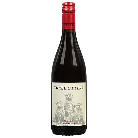 Fullerton Three Otters Pinot Noir Wine - 750 Ml