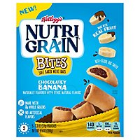 Nutri-Grain Mini Chocolatey Banana Whole Grains Breakfast Bars 5 Count - 6.5 Oz - Image 2