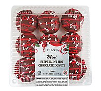 Peppermint Hot Chocolate Mini Donuts 9 Count - 16.82 OZ