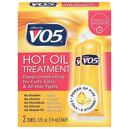 Vo5 Hot Oil Treatment Vitamin E Tubes 2/.5 Oz - 1 FZ - Image 2