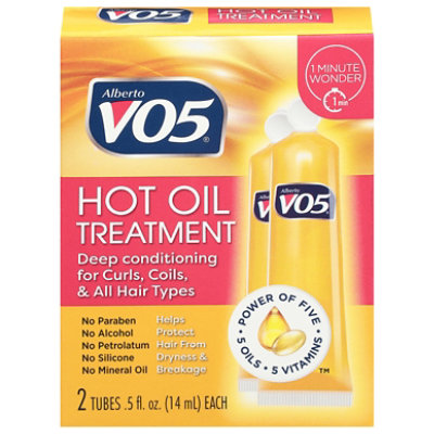 Vo5 Hot Oil Treatment Vitamin E Tubes 2/.5 Oz - 1 FZ