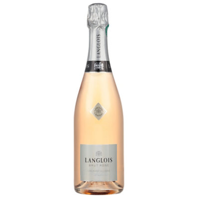 Langlois Chateau Cremant De Loire Brut Rose Wine - 750 Ml