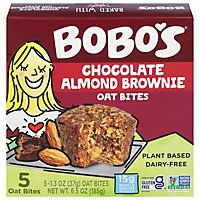 Bobo's Chocolate Almond Brownie Oat Bites - 6.5 Oz - Image 1