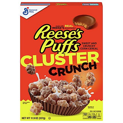 Reese's Puffs Cluster Crunch Cereal - 11.5 OZ - Image 2