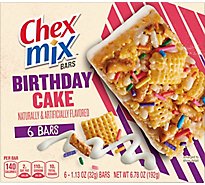 Chex Mix Birthday Cake Bars 6 Count - 6.78 OZ