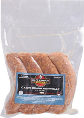 Ulis Famous Cajun Brand Andouille Sausage - 16 OZ - Image 2