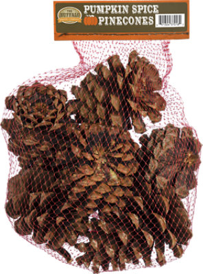 Pumpkin Spice Pine Cones - Each - Image 1