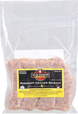 Ulis Famous Rosemary Chicken Sausage - 16 OZ - Image 2