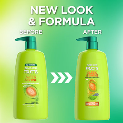 Garnier Fructis Sleek And Shine Smoothing Conditioner for Dry Hair - 33.8 Fl. Oz. - Image 3