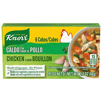 Knorr Chicken Boull 6 Cubes - 2.5 OZ - Image 2
