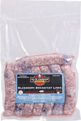 Ulis Famous Blueberry Breakfast Sausage Link - 16 OZ - Image 2