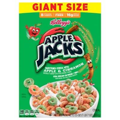 Kellogg's Apple Jacks Original Whole Grains Breakfast Cereal - 23 Oz - Image 1