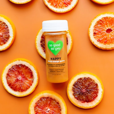 So Good So You Organic Happy Blood Orange Guava Probiotic Juice Shot - 1.7 Fl. Oz. - Image 5