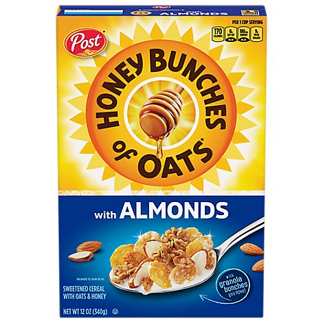 Post Almond Honey Bunches Of Oats - 12 OZ