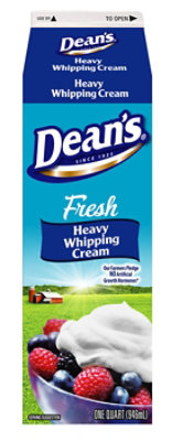 Dean 36 Heavy Whipping Cream 16/32oz 32 FZ Albertsons