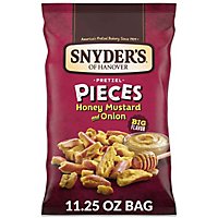 Snyders Of Hanover Honey Mustard And Onion Pretzel Pieces - 11.25 Oz - Image 2