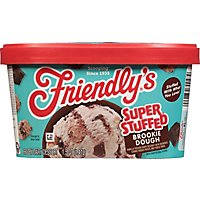 Friendlys Super Stuffed Frozen Dairy Dessert Brookie Dough 1.5 Quart Scround - 1.5 QT - Image 6