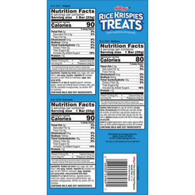 Rice Krispies Treats Crispy Marshmallow Squares Variety Pack Kids Snacks 16 Count - 12.1 Oz - Image 8