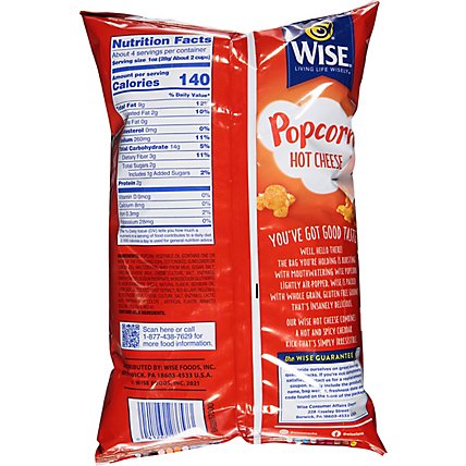 Wise Hot Cheese Popcorn - 3.875 OZ - Image 6