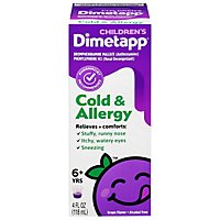 Dimetapp Child Cold-allergy - 4 FZ - Image 2
