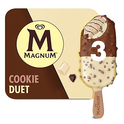 Magnum Ice Cream Cookie Duet 3 Pc - 3 CT