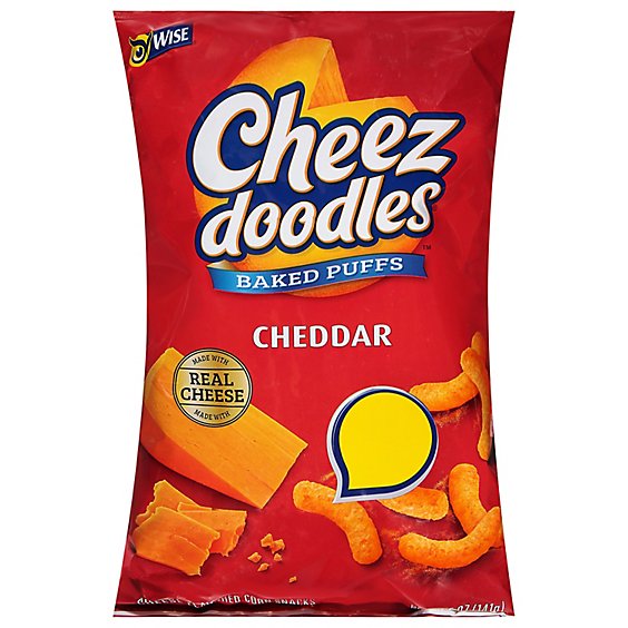 Wise Cheez Doodles Puffed - 5 OZ
