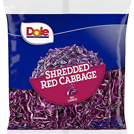 Dole Cabbage Red Shredded 10oz - EA - Image 2