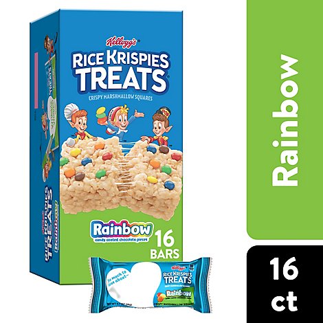 Kelloggs Rainbow Rice Krispies Treats - 11.2 OZ