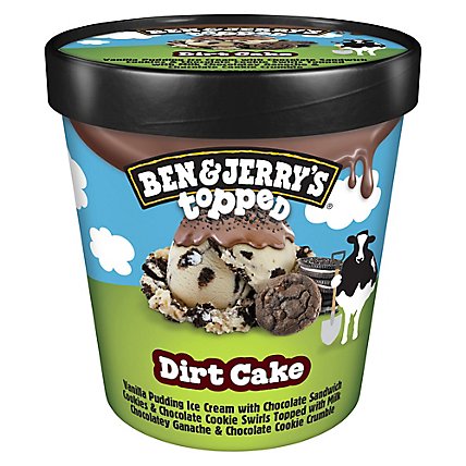 Ben & Jerry's Ice Cream Dirtcake 450 Ml - 450 ML - Image 2
