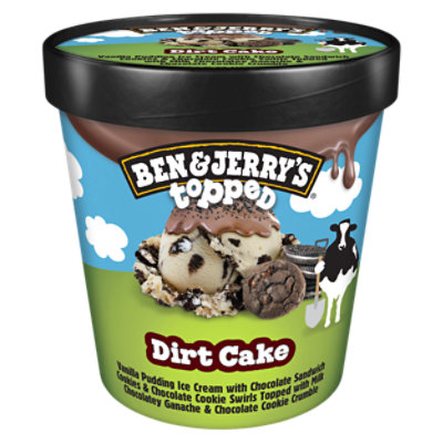 Ben & Jerry's Dirt Cake Topped Ice Cream - 15.2 Oz - Image 1