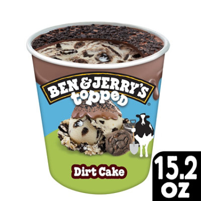 Ben & Jerry's Dirt Cake Topped Ice Cream - 15.2 Oz