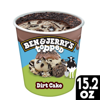 Ben & Jerry's Dirt Cake Topped Ice Cream - 15.2 Oz - Image 2